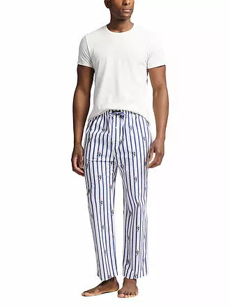 POLO RALPH LAUREN | Nome prodotto: Pantaloni da pigiama
Marchio: POLO RALPH LAUREN
Colore: blu
Categorie: Moda,Uomo
Materiale: Cotone
Motivo: Stampa
Lunghezza (pantaloni/jeans): Lungo
Stile: Casual
Dettagli: Logo,Tasche laterali,Coulisse | blau